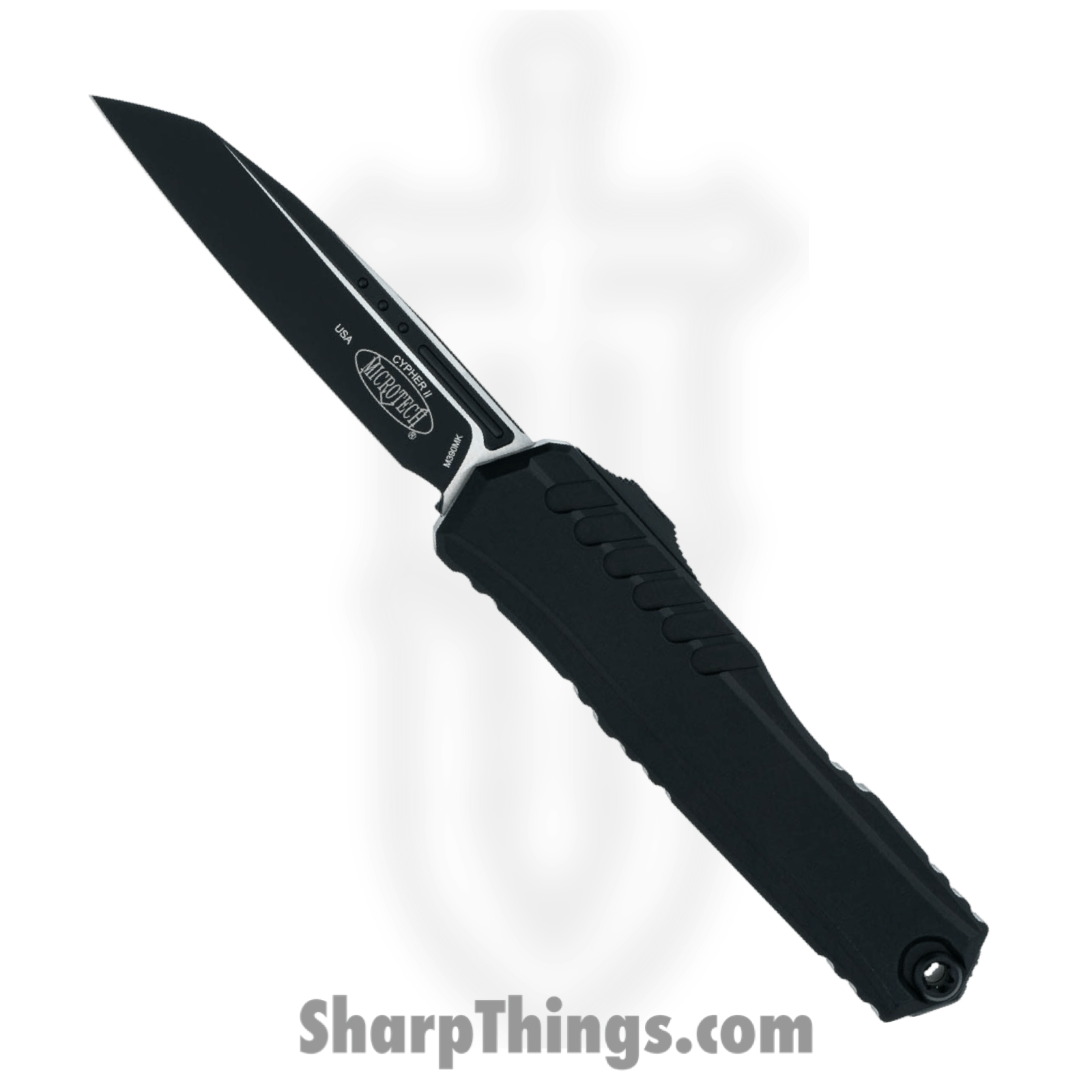 Microtech - 1241-1T - Cypher II - OTF Auto - M390MK Coated Reverse