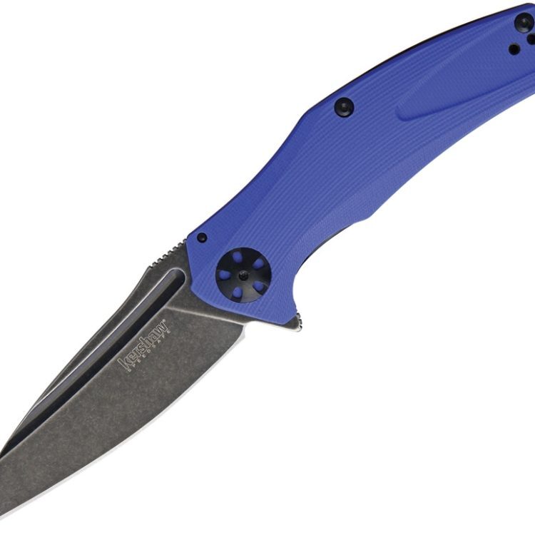 Kershaw - KS7007BLUBW - Framelock A/O Blue with Blackwash blade