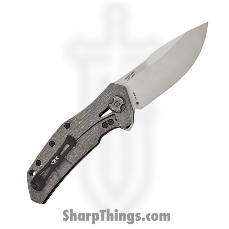 Zero Tolerance - 0308CF - Factory Special Series - Folding Knife - M390 Two Tone Drop Point - Titanium / Carbon Fiber - Black - Image 2