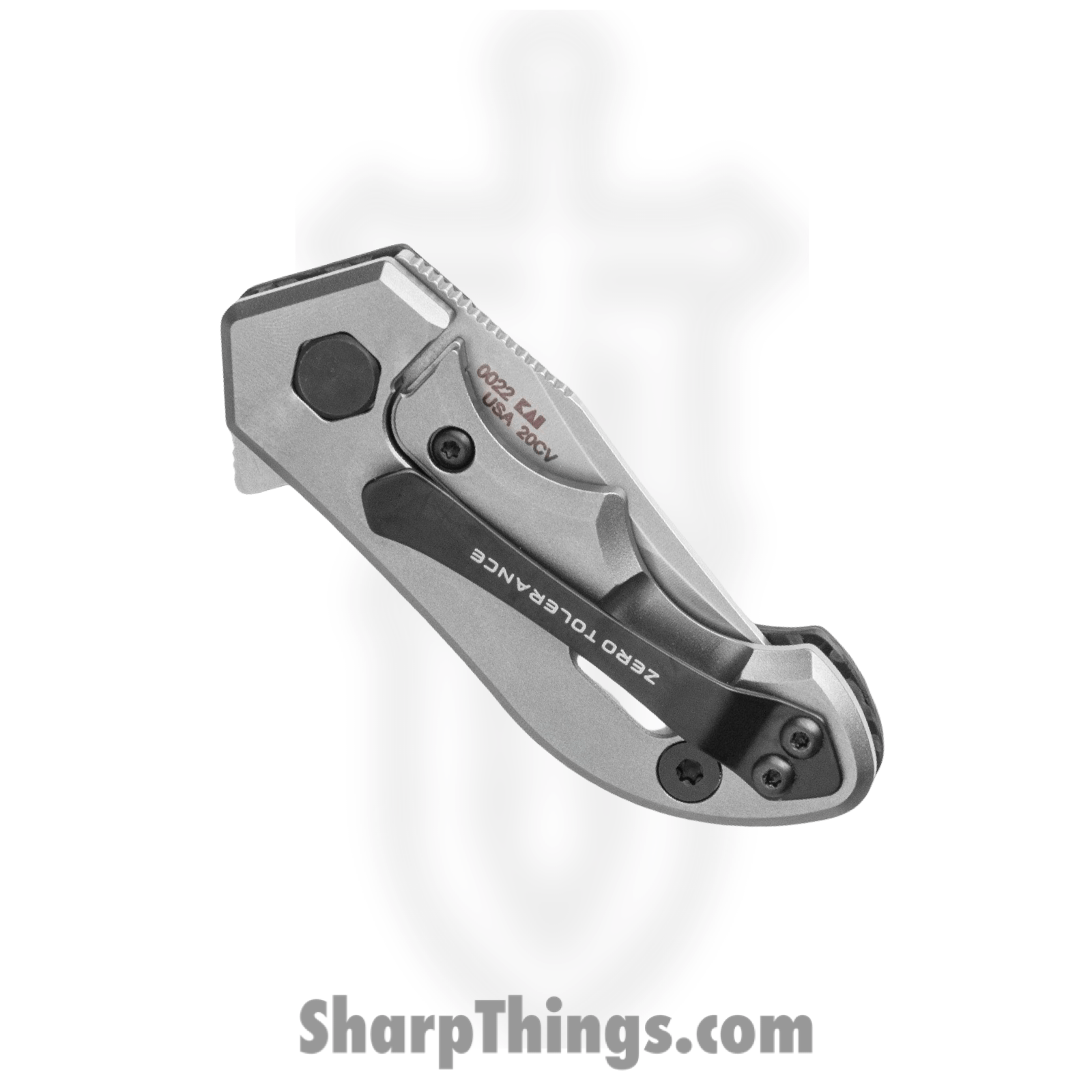 Zero Tolerance - 0022 - Small Galyean - Folding Knife - CPM 20CV Stonewash Clip Point - Carbon Fiber - Black - Image 3