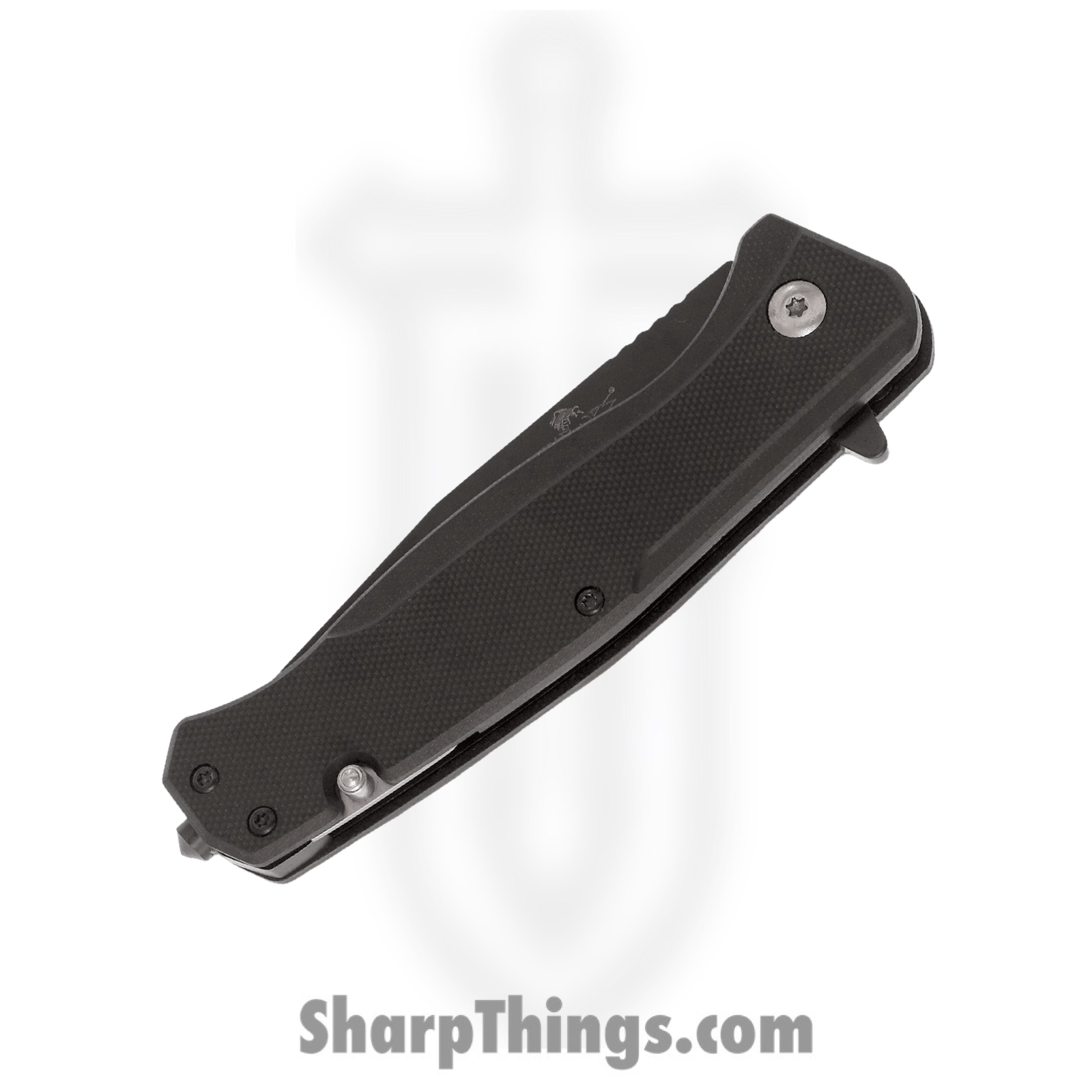 Bear Ops - BCA500B4B - Bear Swipe IV - Folding Knife - 14C28N Coated Tanto - G10 - Black - Image 2