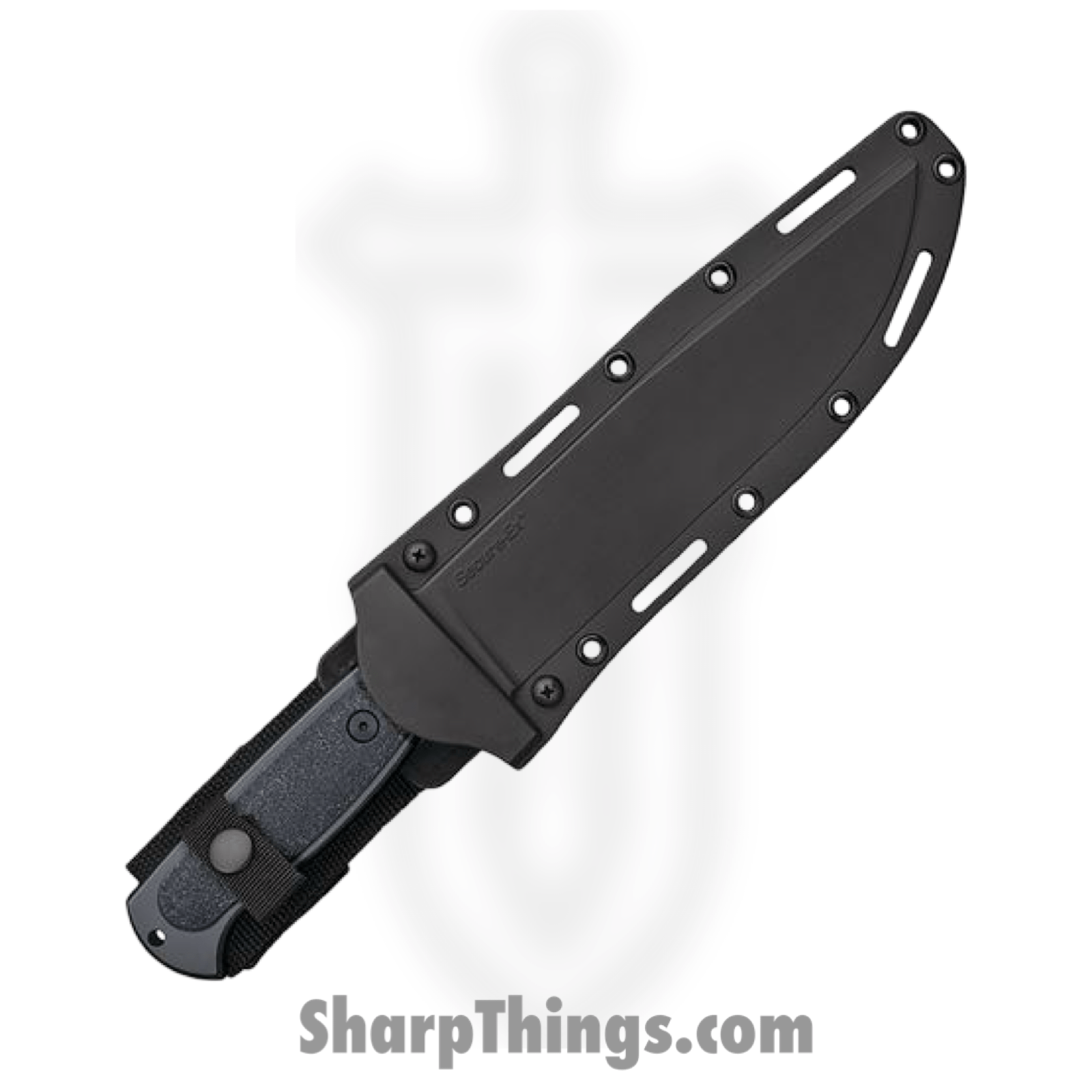Cold Steel - CS36MH - Drop Forged Survivalist - Fixed Blade Knife - 52100 HC Coated Clip Point - G10 - Black - Image 3