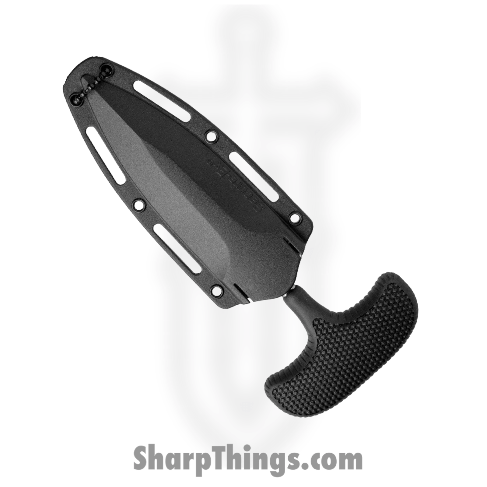 Cold Steel - CS12DBST - Safe Maker - Fixed Blade Knife - AUS-8A Stonewash Dagger - Kray-Ex - Black - Image 3