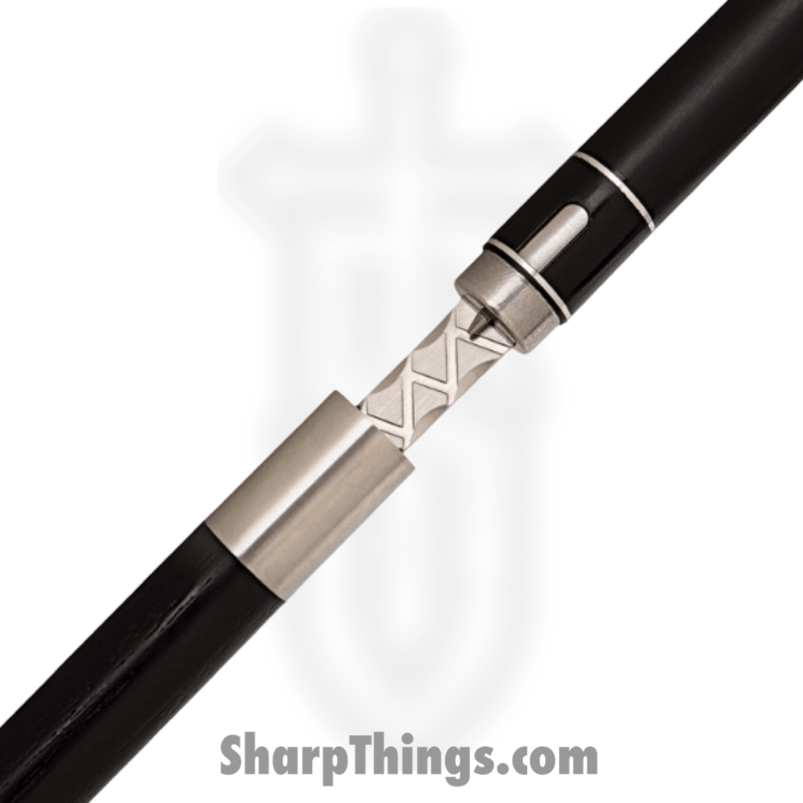 Gil Hibben - GH5045 - Old West Custom Sword Cane - 3Cr13 Satin Dagger - 2Cr13 Micarta - Black - Image 4