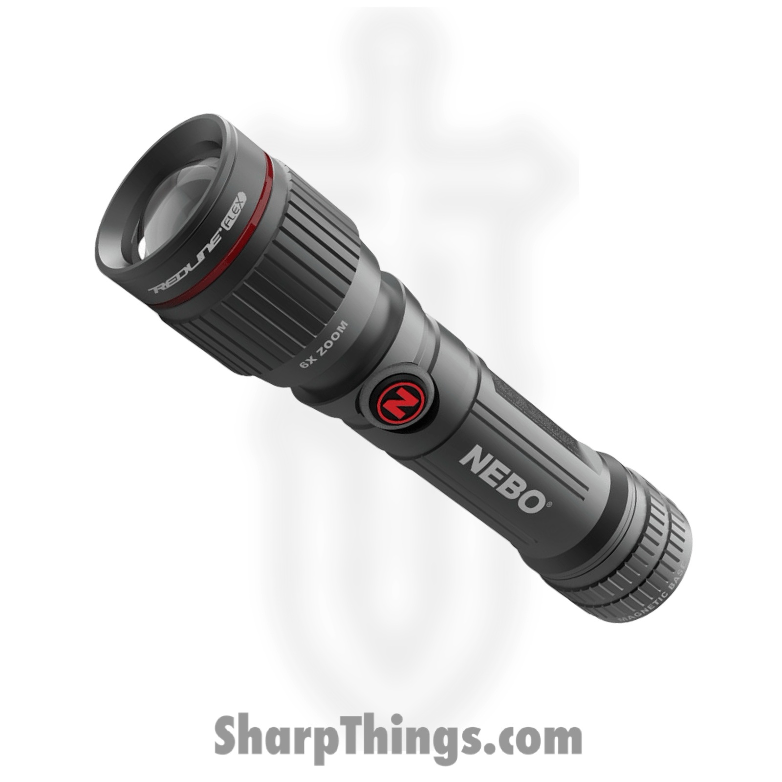 Nebo - NEB-FLT-0003 - Redline Flex Rechargeable Flashlight - Aluminum - Black
