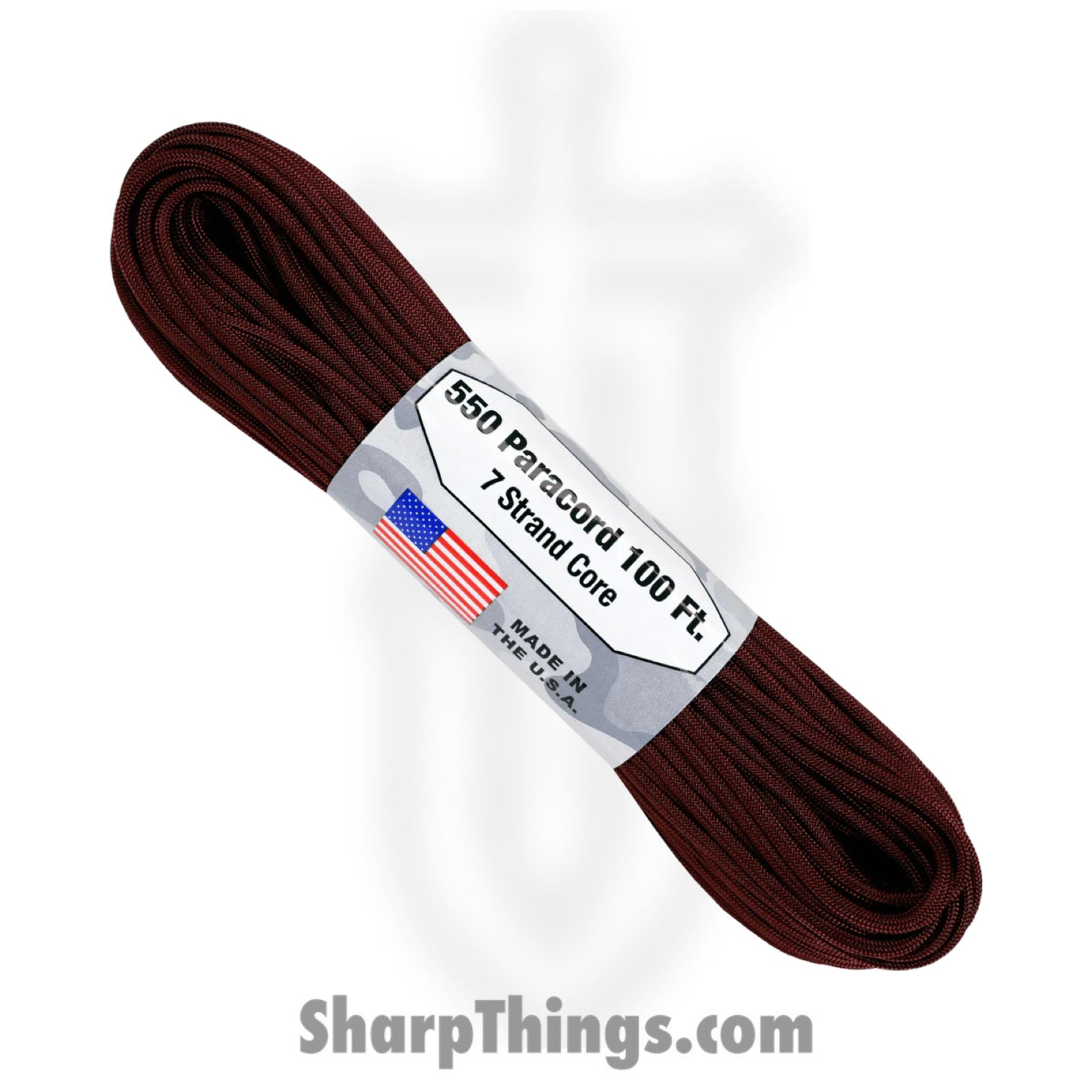 Atwood Rope MFG - RG1223H - Paracord 100ft - Maroon