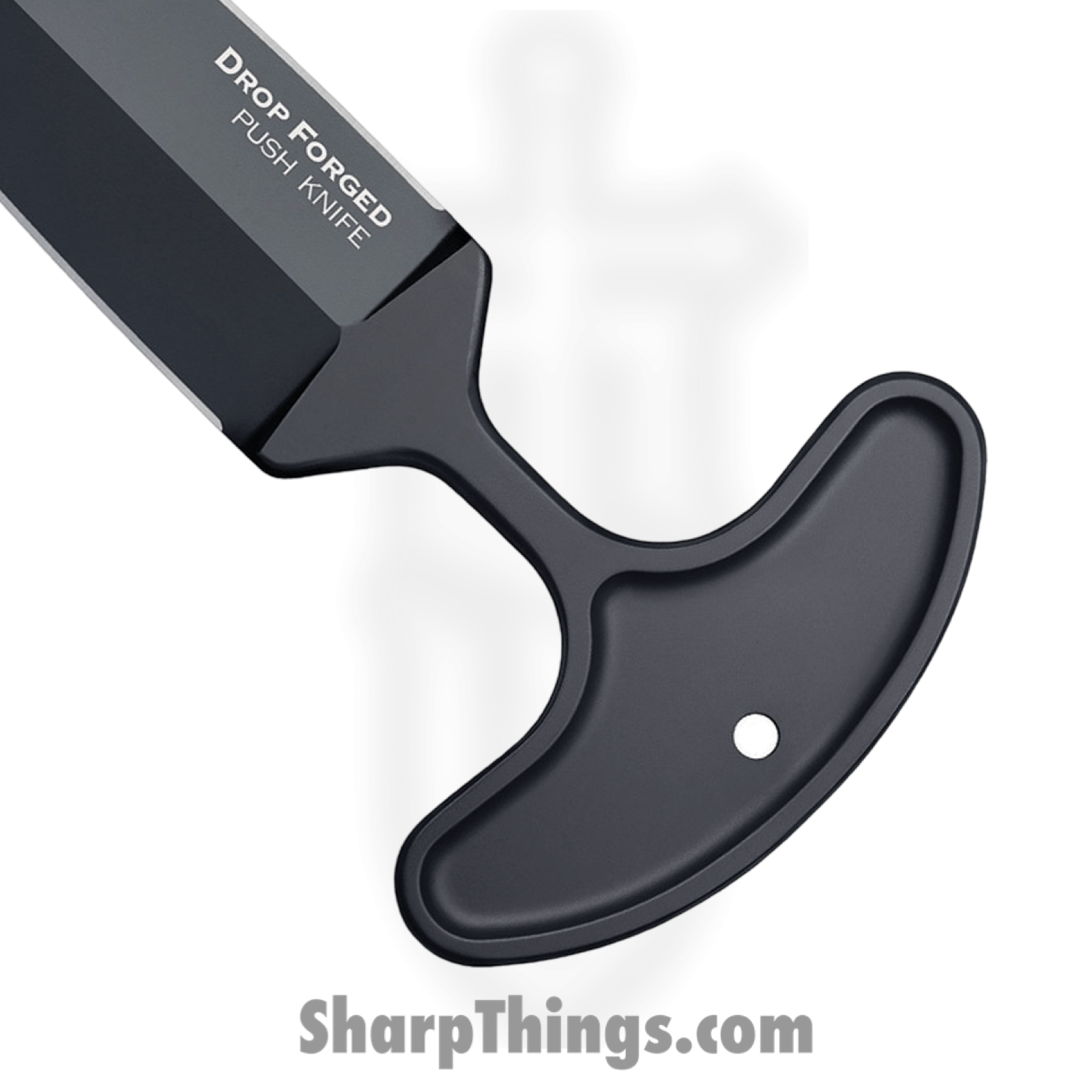 Cold Steel - CS36MJ - Drop Forged Push Dagger - Fixed Blade Knife - 52100 HC Coated - Steel - Black - Image 2