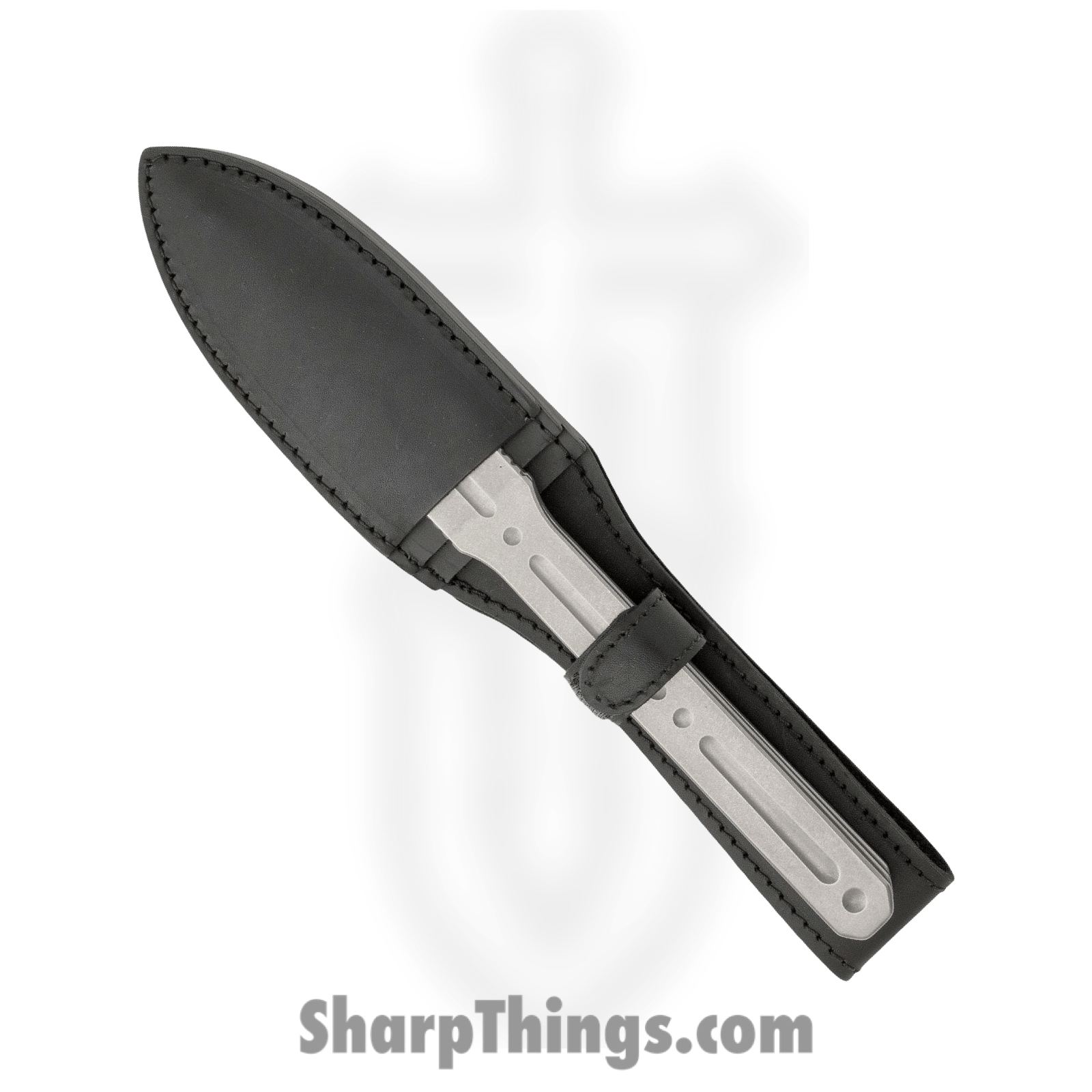 Quartermaster - QTRKT1 - Kogi Thrower Set - Fixed Blade Knife - Stainless Steel Stonewash - Stainless Steel - Silver - Image 3