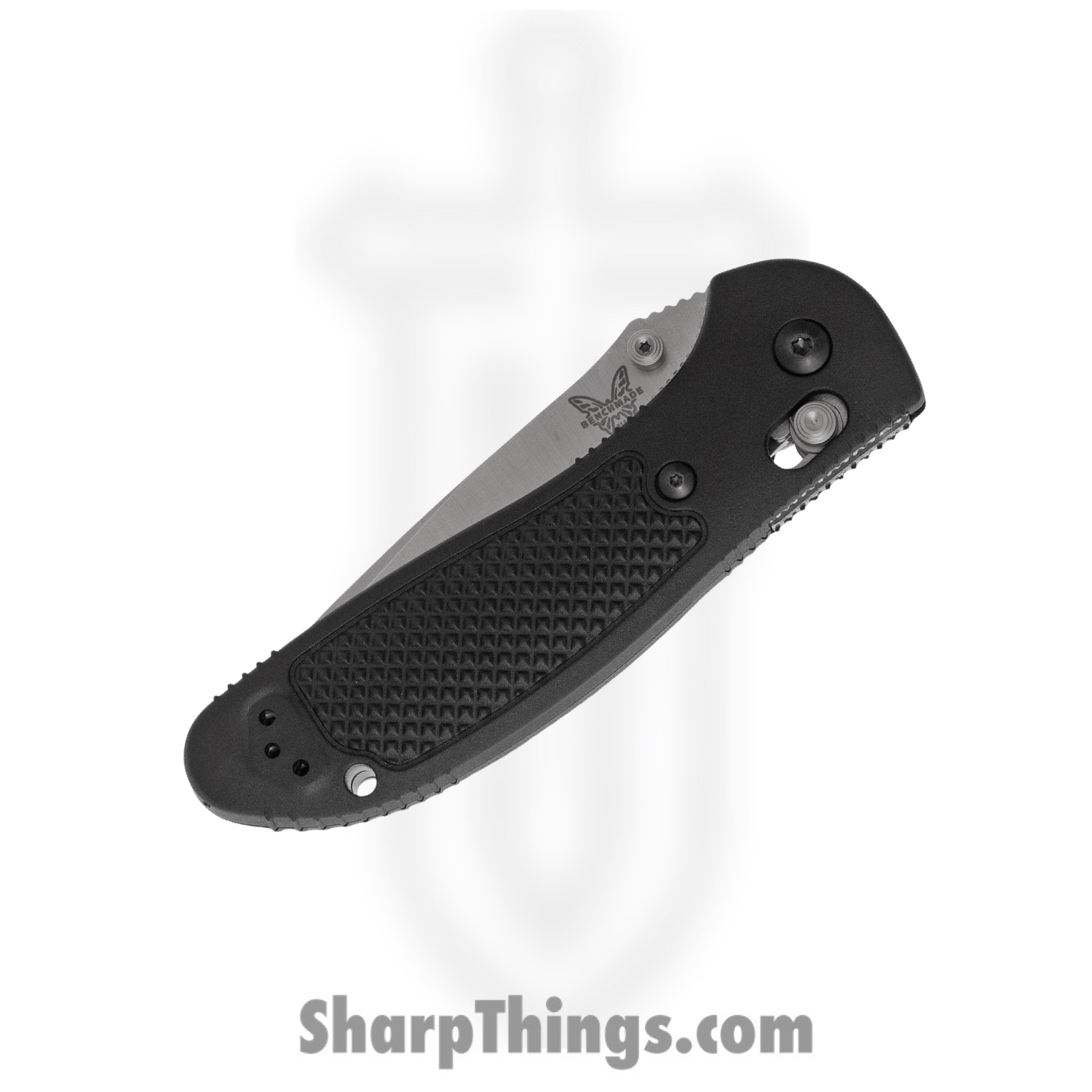 Benchmade - 551-S30V - Griptilian - Folding Knife - S30V Satin Drop Point - Noryl GTX - Black - Image 2