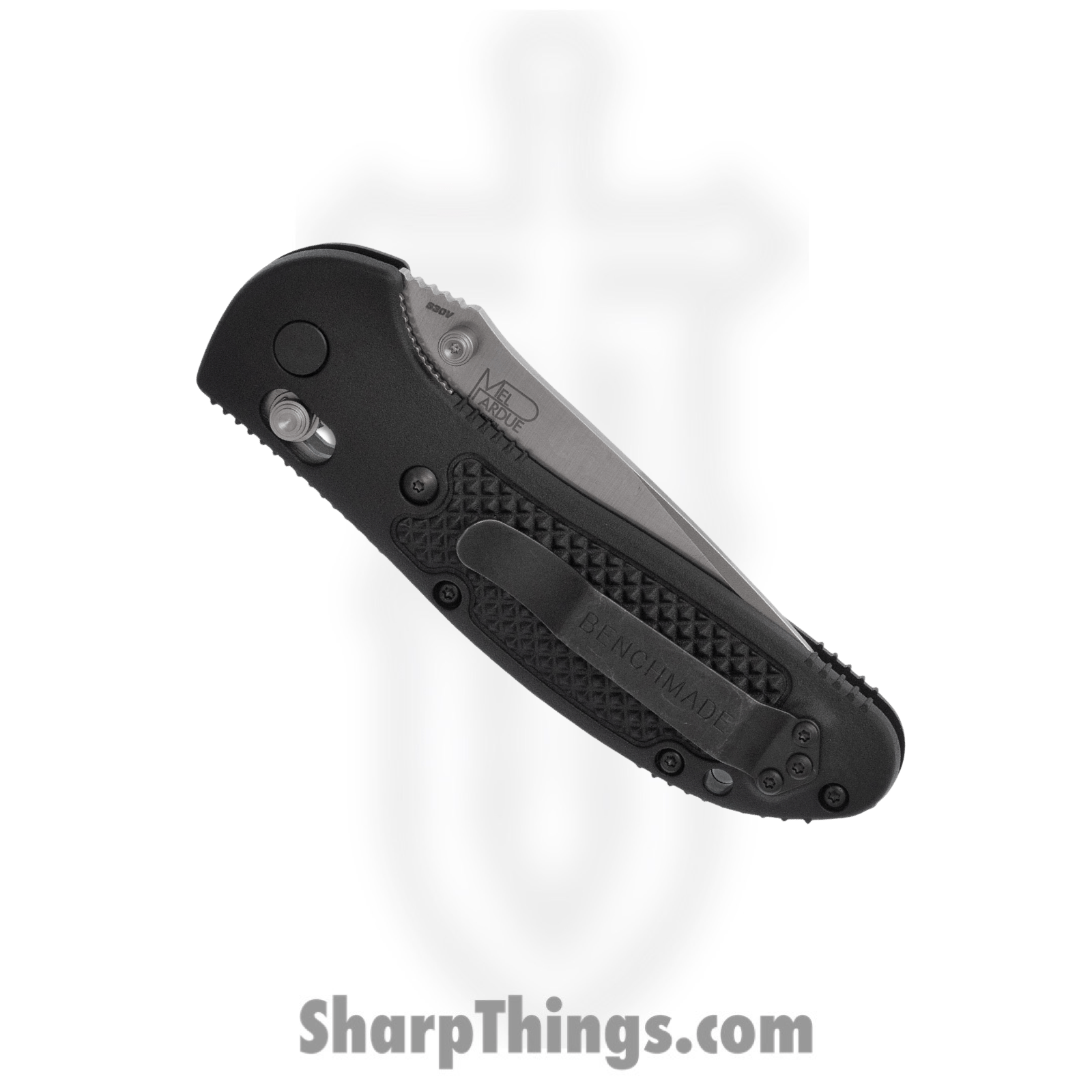 Benchmade - 551-S30V - Griptilian - Folding Knife - S30V Satin Drop Point - Noryl GTX - Black - Image 3