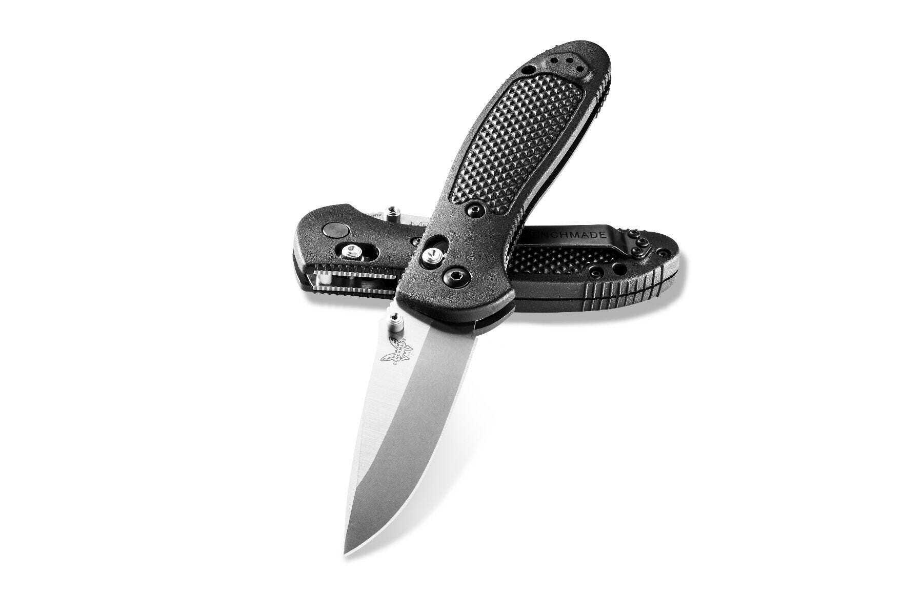 Benchmade - 551-S30V - Griptilian - Folding Knife - S30V Satin Drop Point - Noryl GTX - Black - Image 6