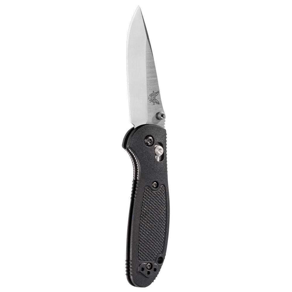 Benchmade - 556-S30V - Mini Griptilian - Folding Knife - S30V Satin Drop Point - Noryl GTX - Black - Image 5