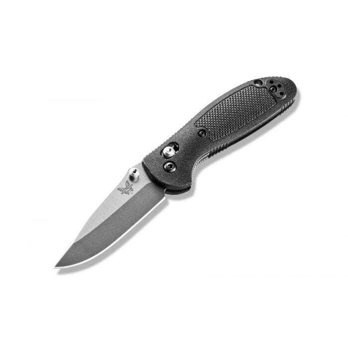 Benchmade - 556-S30V - Mini Griptilian - Folding Knife - S30V Satin Drop Point - Noryl GTX - Black - Image 11