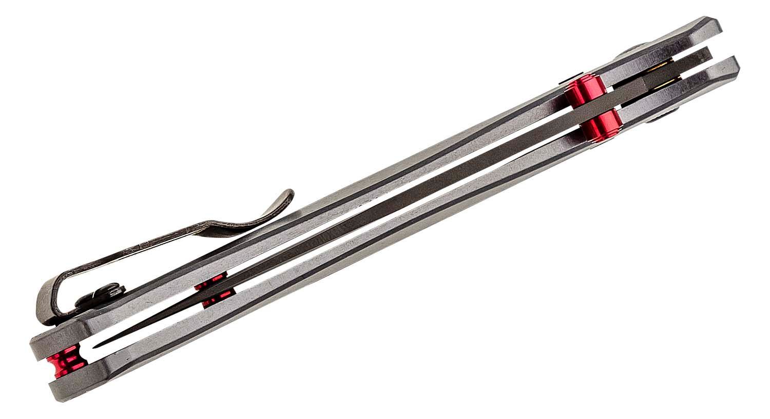 Benchmade - 535BK-4 - Bugout - Folding Knife - M390 Coated Drop Point - Aluminum - Black/Grey - Image 8