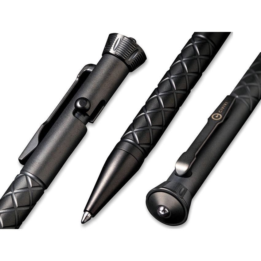 Civivi - CIVCP02B - Coronet Spinner Pen - Titanium - Black - Image 7