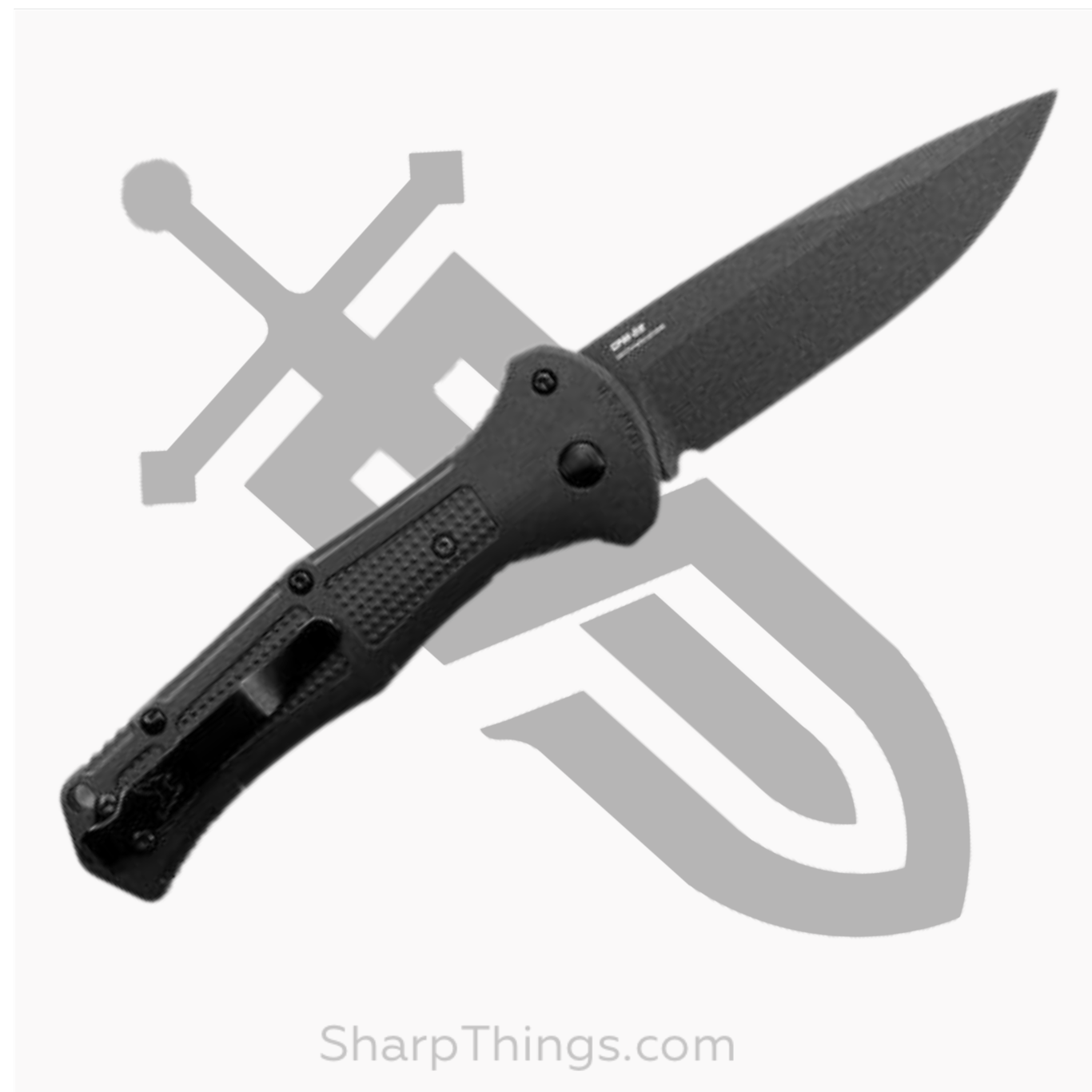 Benchmade - 9070BK - Claymore - Automatic Knife - D2 Coated Drop Point - Grivory - Black - Image 7