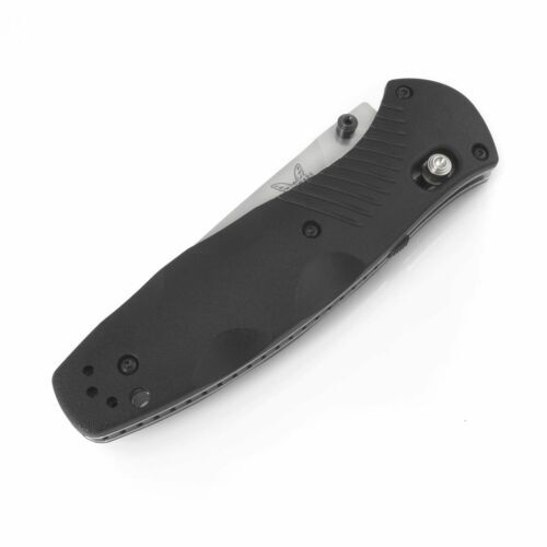 Benchmade - 580 - Osborne Barrage - Assisted Open Knife - 154CM Satin Drop Point - Valox - Black - Image 8