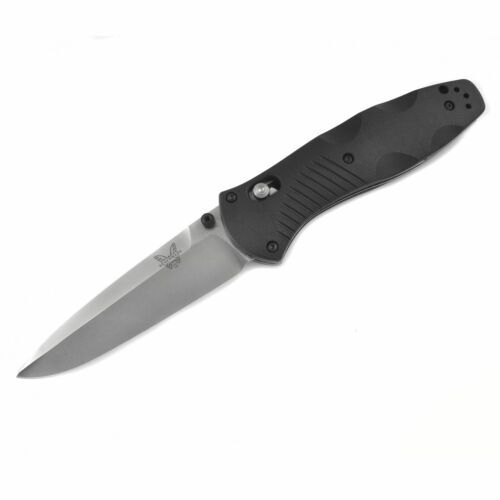 Benchmade - 580 - Osborne Barrage - Assisted Open Knife - 154CM Satin Drop Point - Valox - Black - Image 5