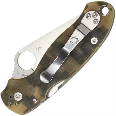 Spyderco - SC223GPCMO - Para 3 - Folding Knife - CPM S45VN Satin Spear Point - G10 - Digital Camo - Image 3