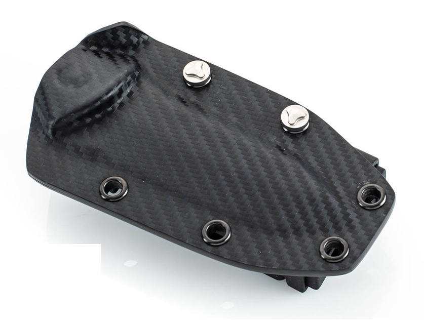 Microtech - 114M-10 - Socom Alpha Mini - Fixed Blade Knife - Stonewash Tanto - G10 - Black - Image 7