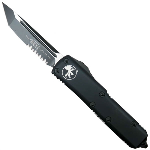 Microtech - 233-2T - UTX-85 Tactical P/S - OTF Auto - Black Tanto - 6061-T6 Aluminum - Black - Image 6