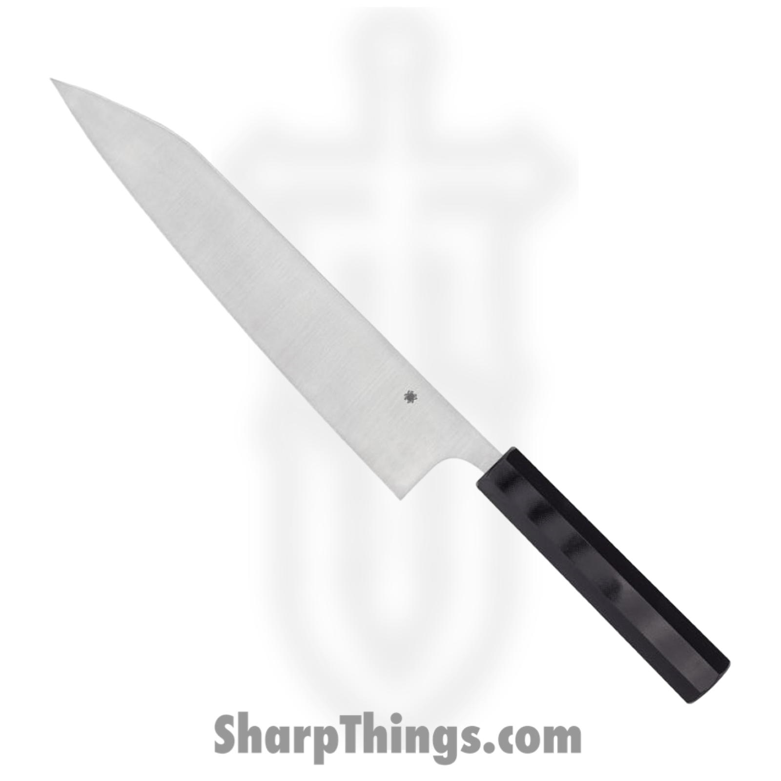 Spyderco - SCK19GP - Murray Carter Wakiita Gyuto Chef Knife - CTS-BD1N Satin - G10 - Black