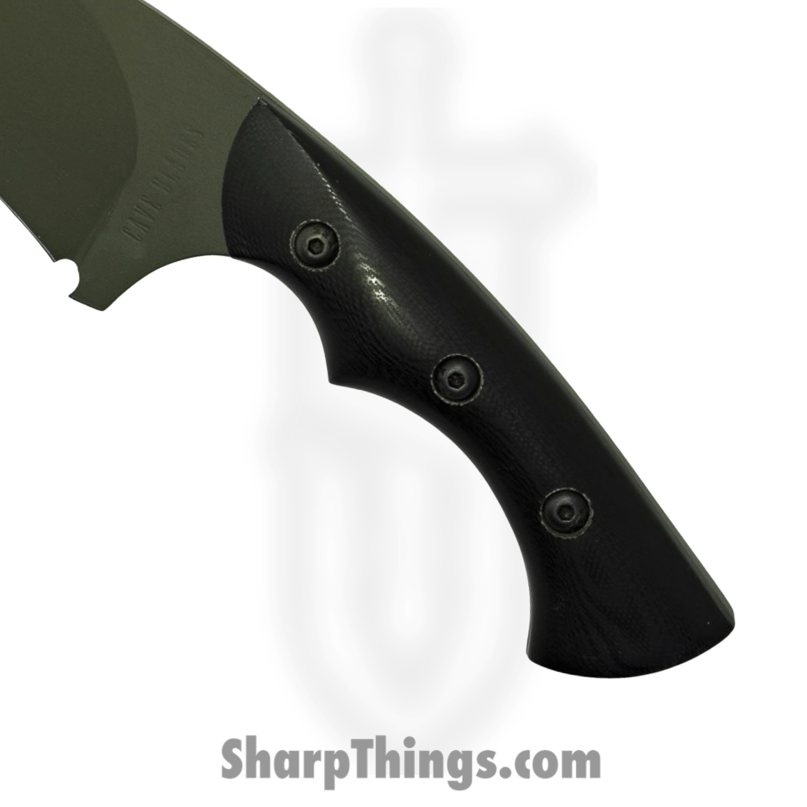 Cave Blades - CaveHunt1 - Hunter - Fixed Blade Knife - 154CM - Micarta - Brown - Image 2