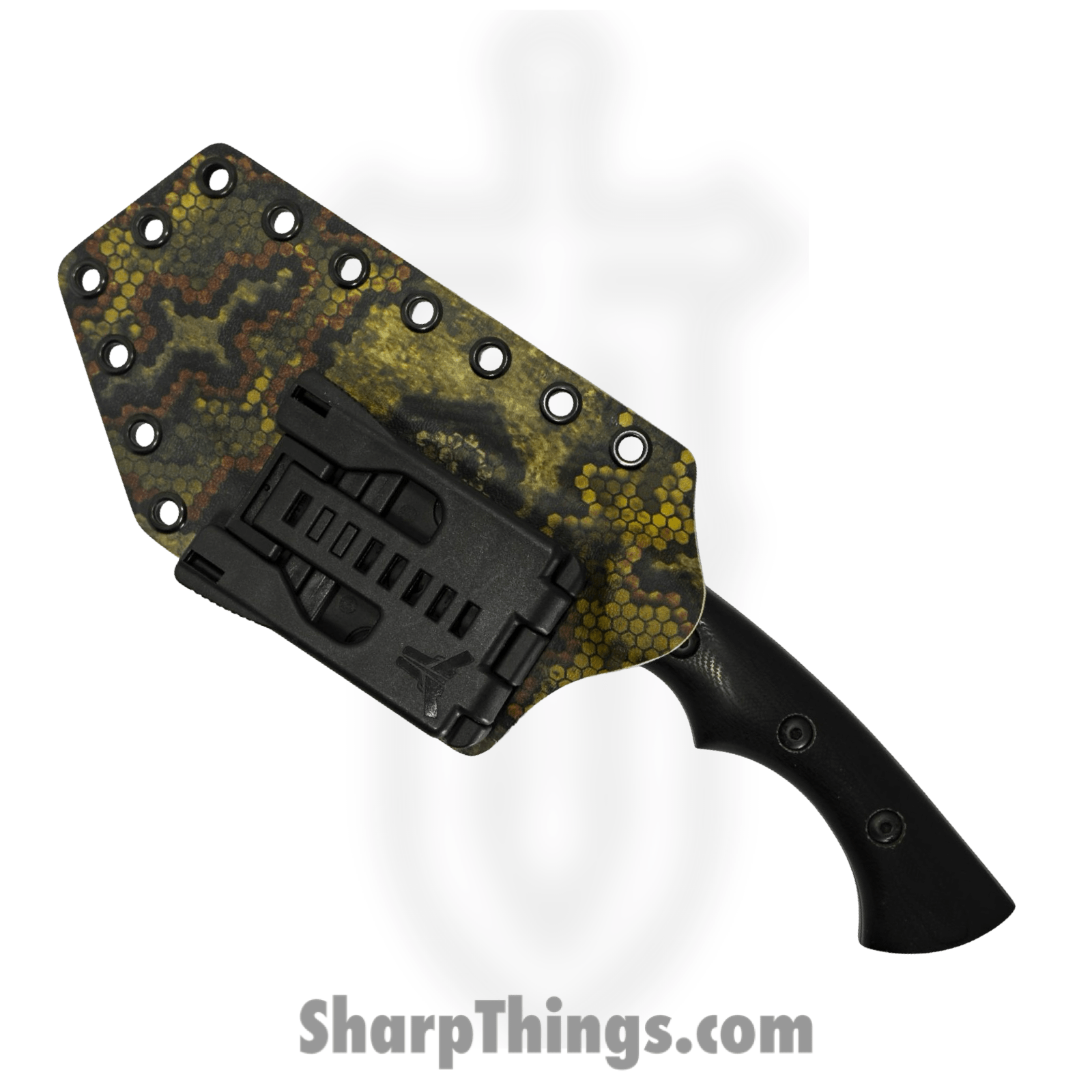 Cave Blades - CaveHunt1 - Hunter - Fixed Blade Knife - 154CM - Micarta - Brown - Image 3