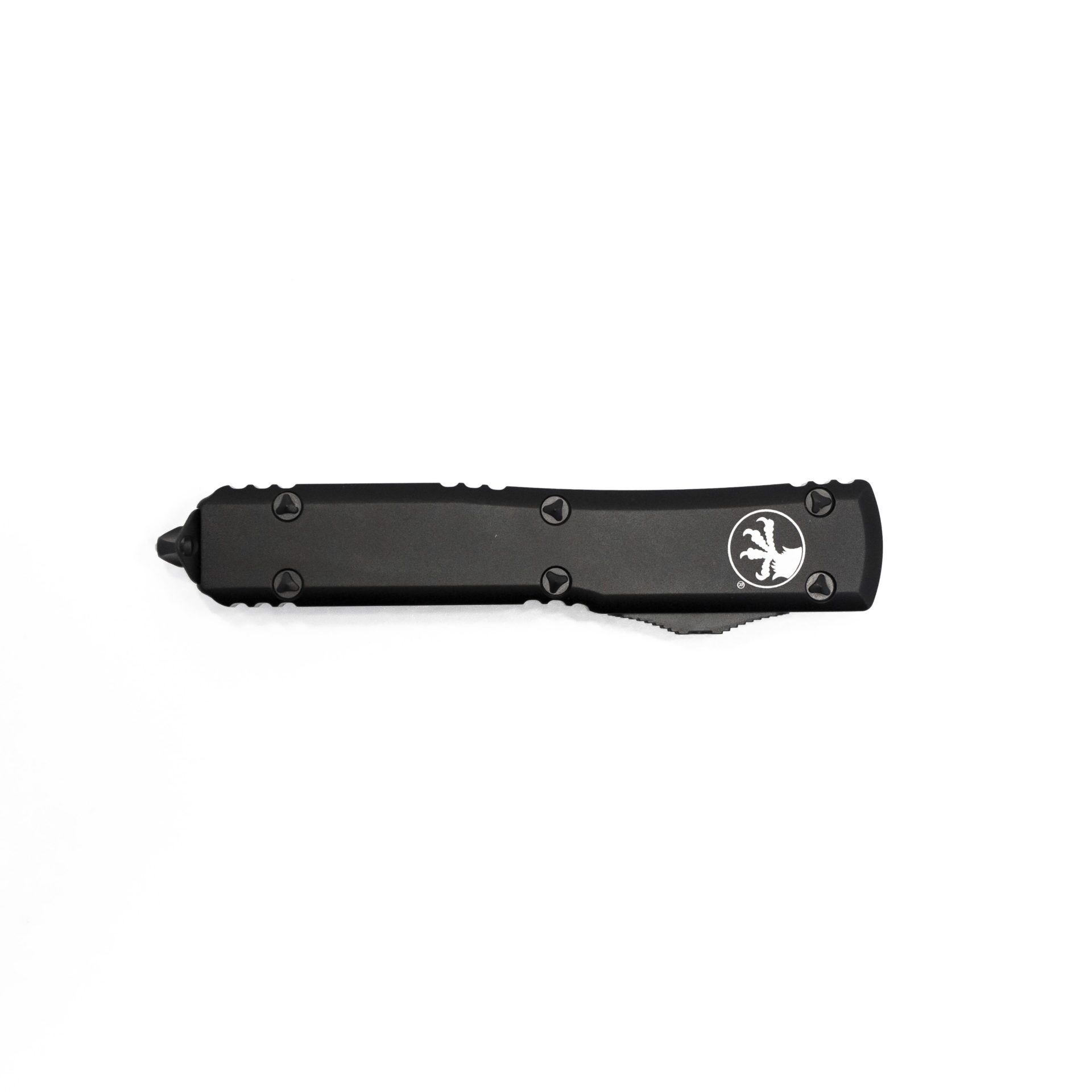 Microtech - 123-2T - Ultratech - OTF Auto - Elmax, M390, 204P Coated Tanto - 6061-T6 Aluminum - Black - Image 3