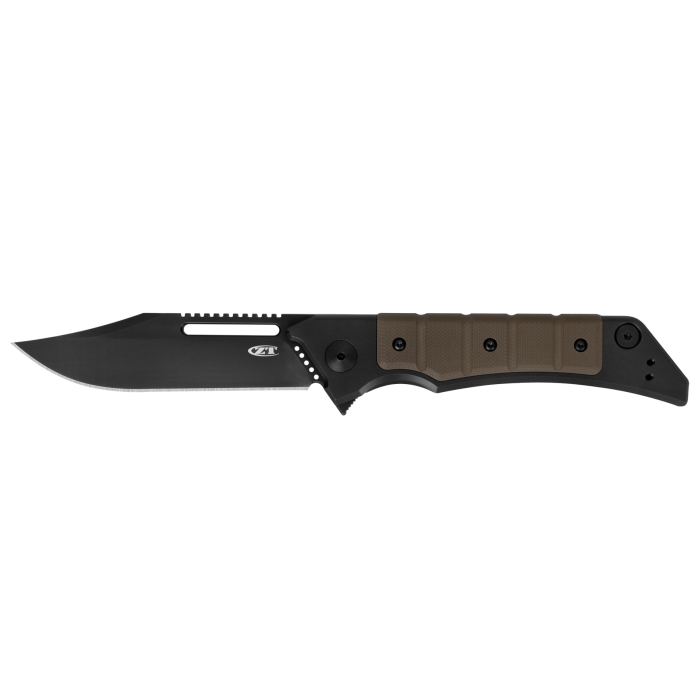 Zero Tolerance - 0223 - Tim Galyean - Folding Knife - CPM 20CV Coated Clip Point - G10 - Brown/Black - Image 6