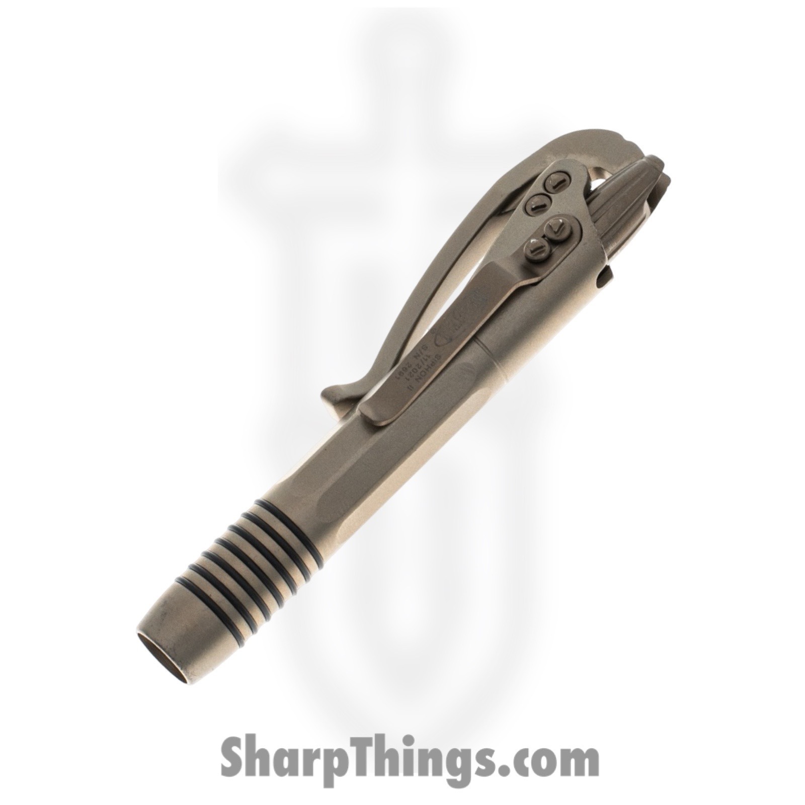 Microtech - 401-SS-BZ - Siphon II Bronzed Stainless Steel Pen - Image 3
