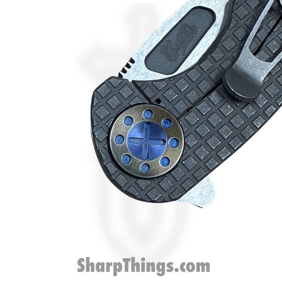 Curtiss - F3C-FGTN-SWBZ - F3 Compact - Folding Knife - Magnacut Stonewash Drop Point - Titanium - Green - Image 5