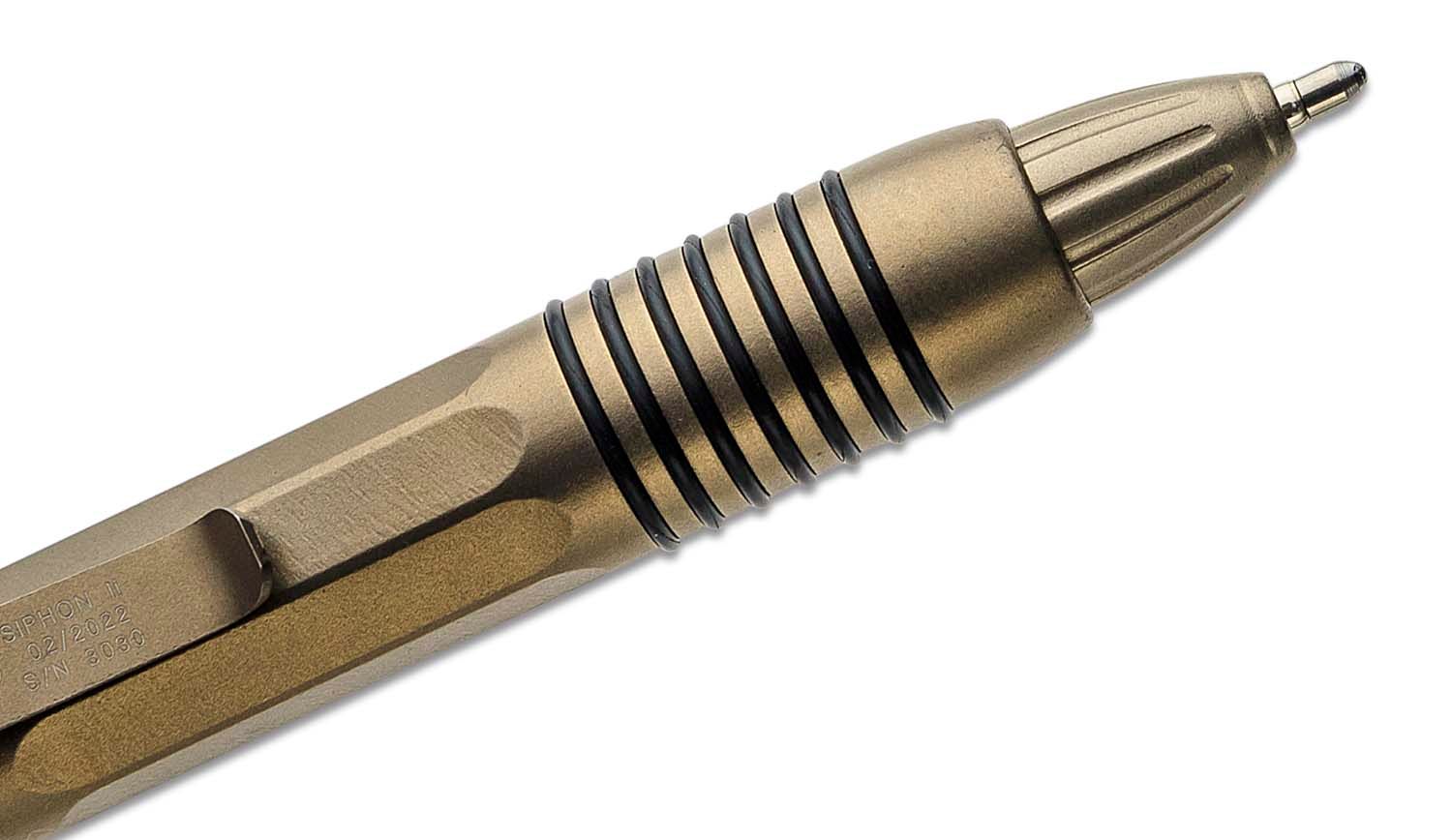 Microtech - 401-SS-BZ - Siphon II Bronzed Stainless Steel Pen - Image 11