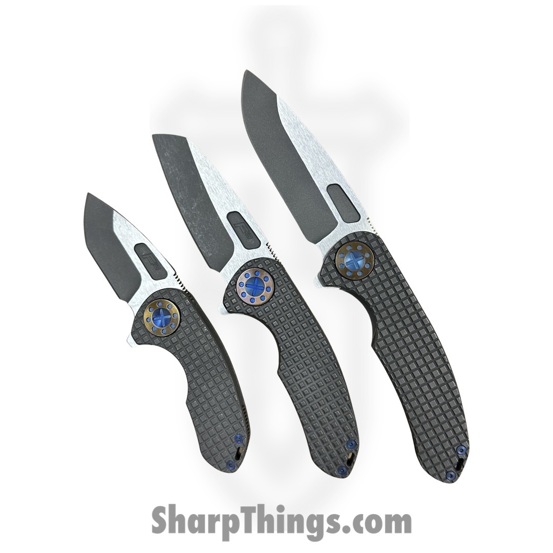 Curtiss - F3C-FGTN-SWBZ - F3 Compact - Folding Knife - Magnacut Stonewash Drop Point - Titanium - Green - Image 9