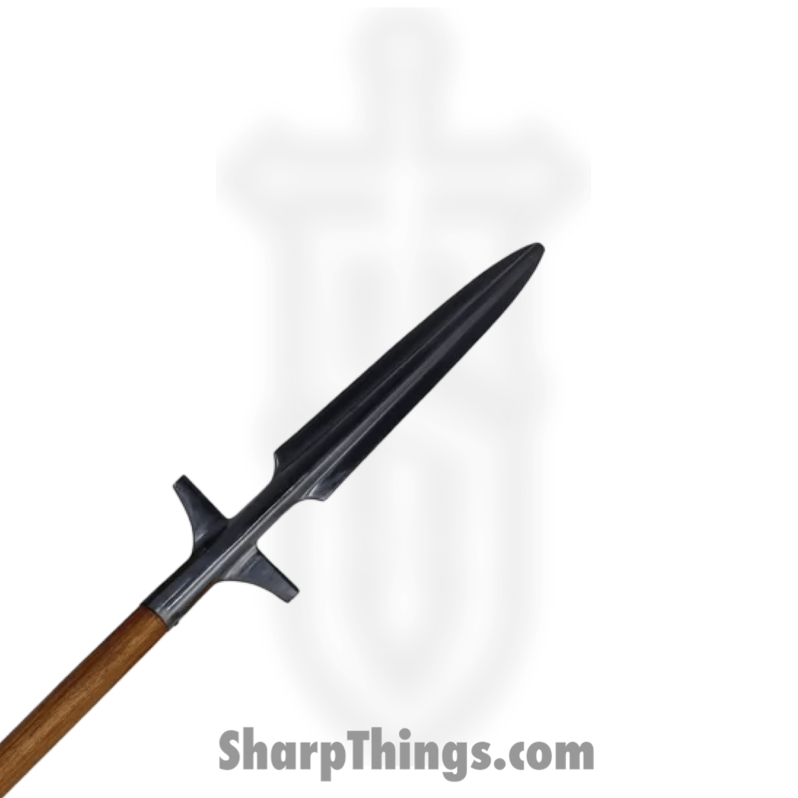 Factory X - FXN12 - Saxon Warrior Spear - Fixed Blade Knife - Steel Coated Spear Point - Wood - Brown - Image 4