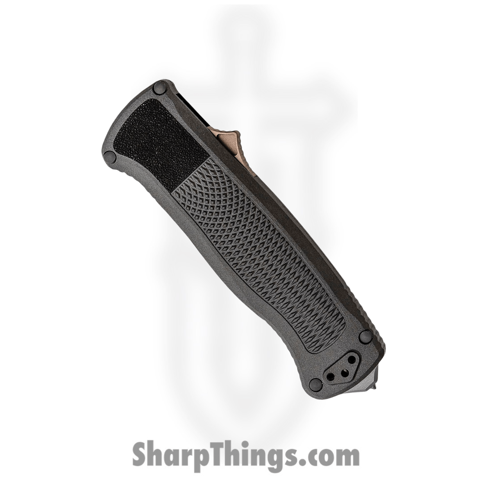 Benchmade - 5370FE - Shootout - OTF Auto - CPM CruWear Coated Tanto - CF-Elite - Black - Image 2