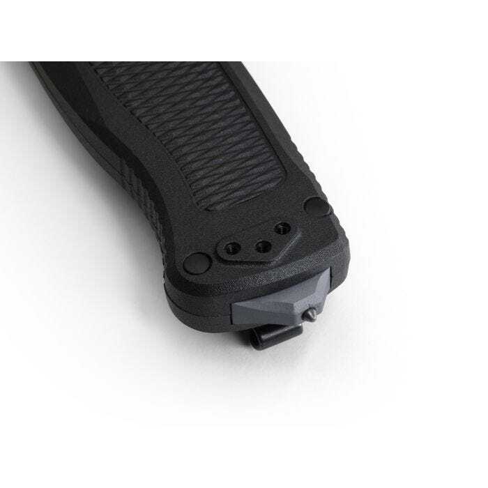 Benchmade - 5370FE - Shootout - OTF Auto - CPM CruWear Coated Tanto - CF-Elite - Black - Image 25