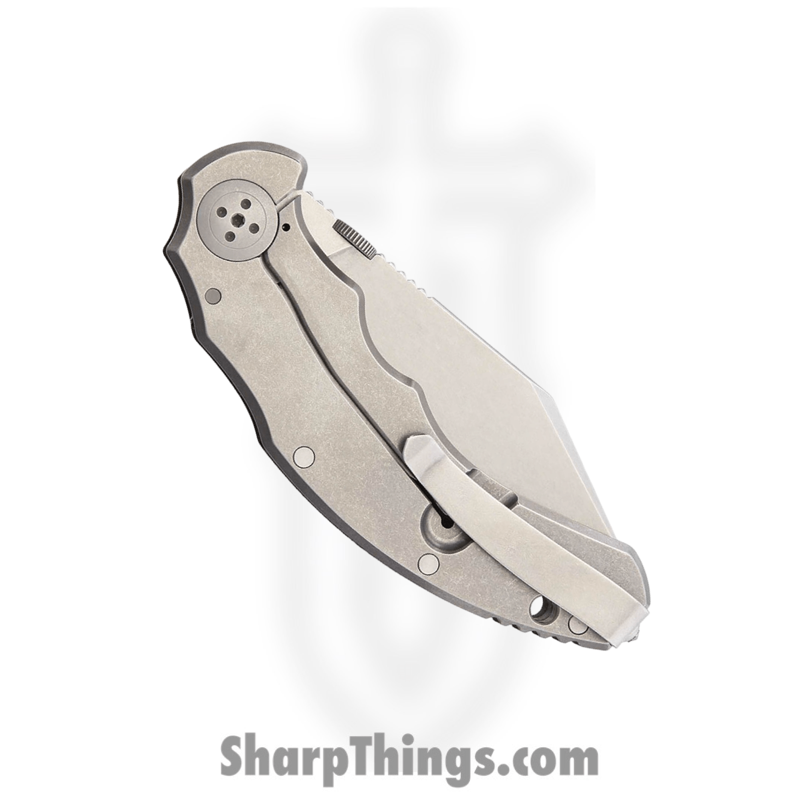 Bastinelli Creations - BAS209 - Dragotac Compact - Folding Knife - D2 Stonewash Wharncliffe - G10 - Black - Image 2