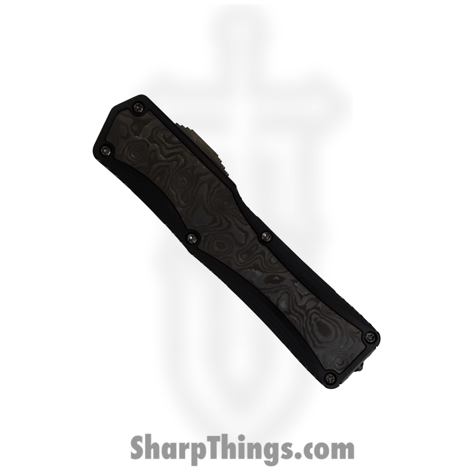 Heretic Knives - BS2022Col2 - Custom Colossus Fat Carbon - Automatic OTF - HG Baker Forge Dama D/E - Black Dunes FC - Image 4