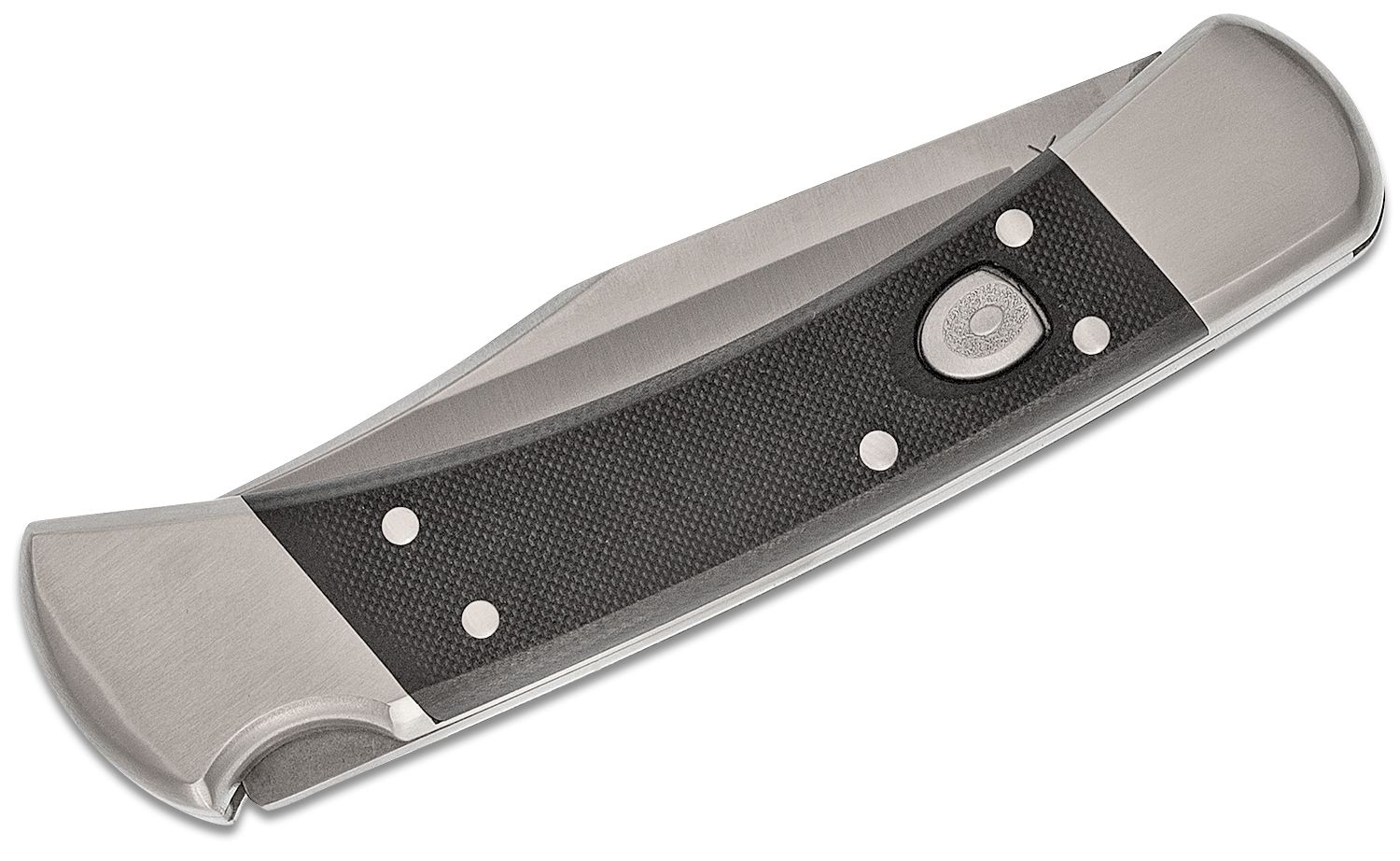 Buck - BU110BKSA-B - Auto Elite 110 - Automatic Knife - CPM S30V Satin Clip Point - G10 - Black - Image 5