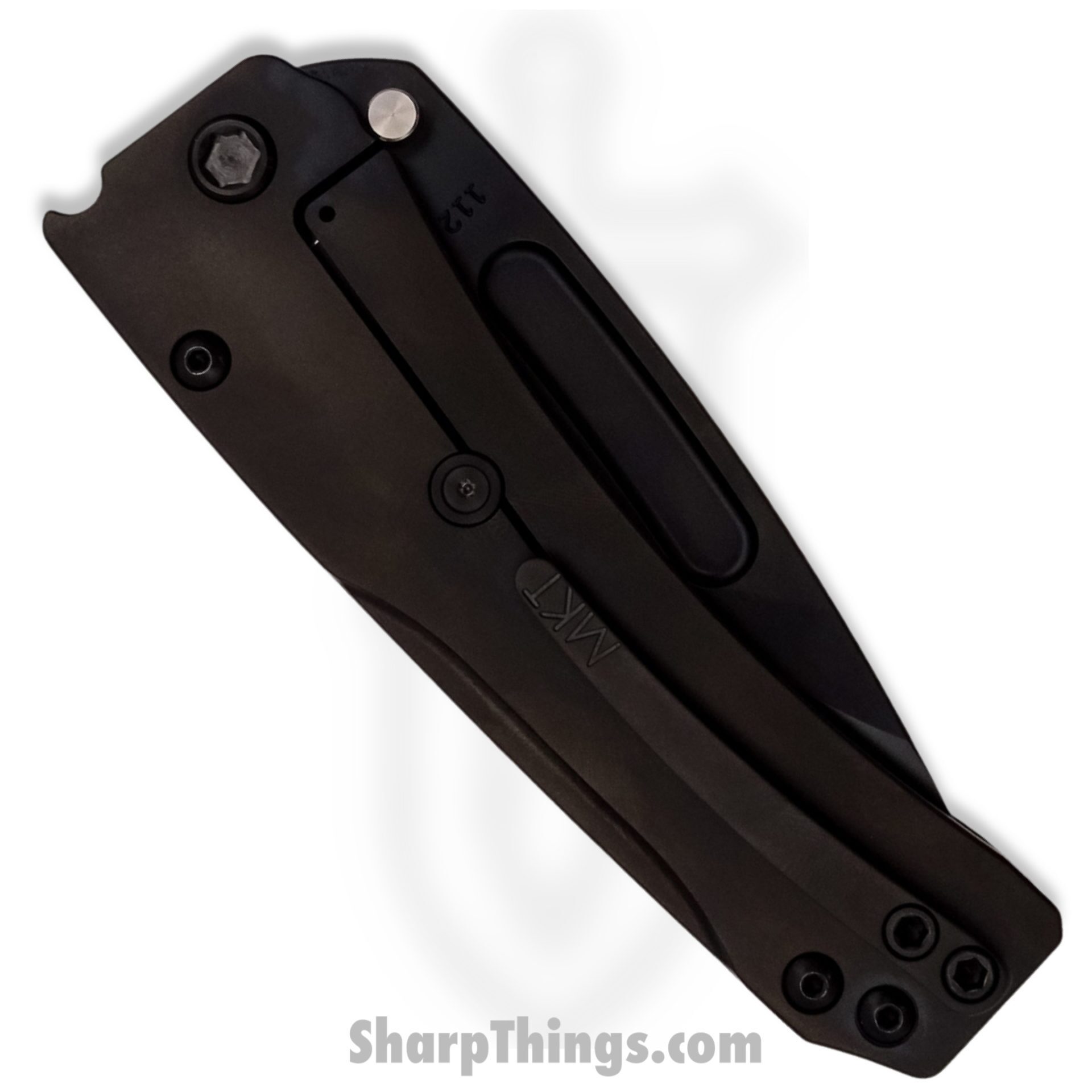 Medford Knife - MK201MPD-30PV-TPCP-Q4 - Slim Midi Marauder Magnacut Drop Point - Black - Image 3