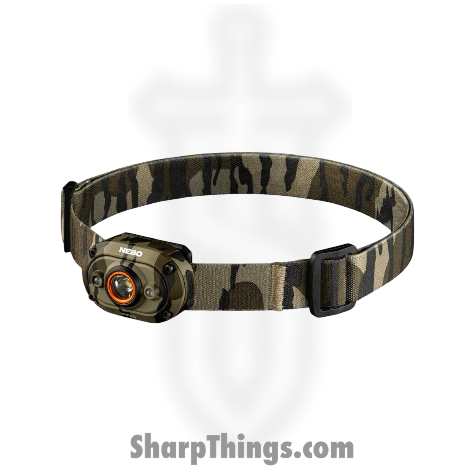 NEBO - NEB-HLP-1004 - MYCRO 400lm Rechargeable LED Headlamp - Mossy Oak Camo