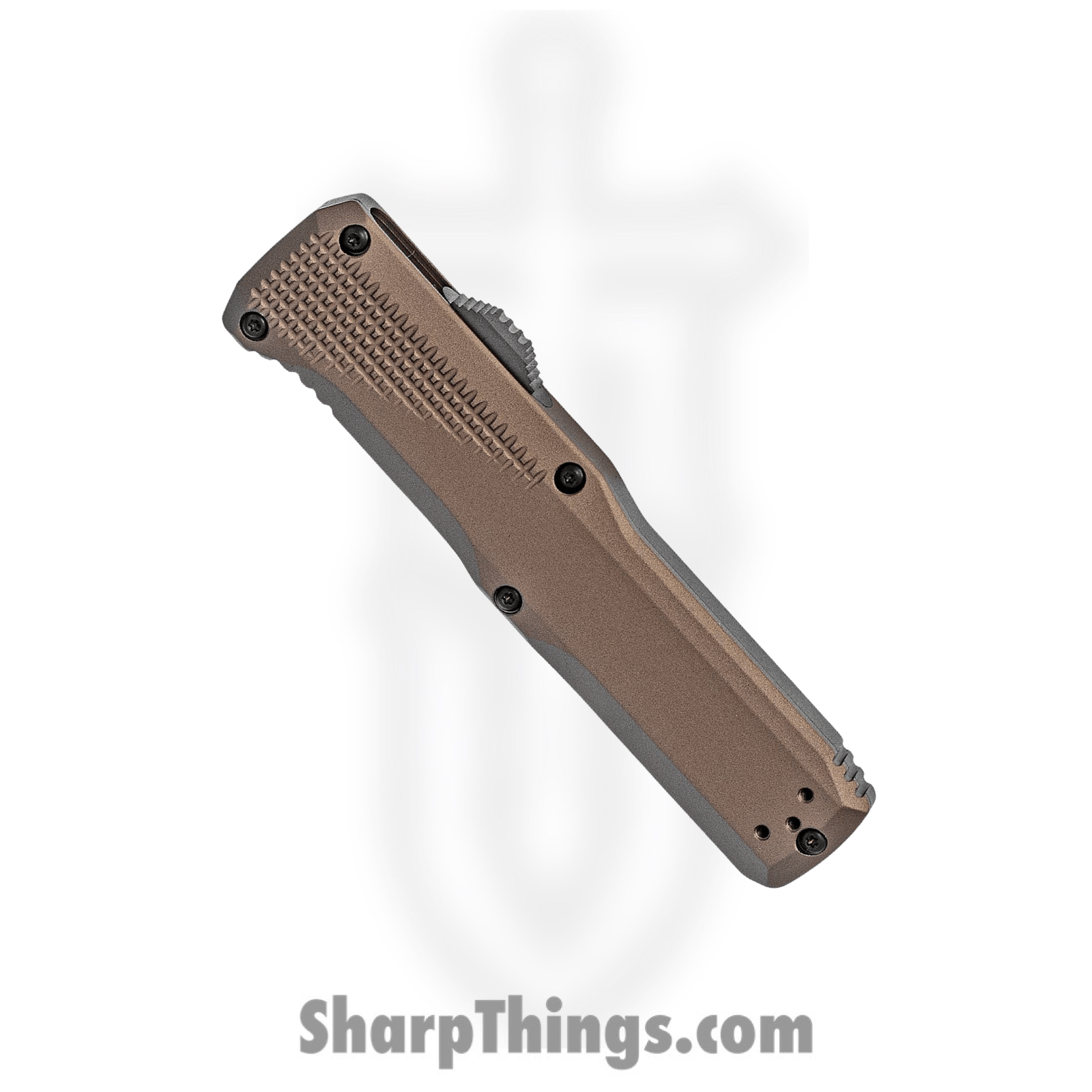 Benchmade - 4600DLC-1 - Phaeton - OTF Auto - S30V Coated Drop Point - 6061-T6 Aluminum - Brown - Image 2