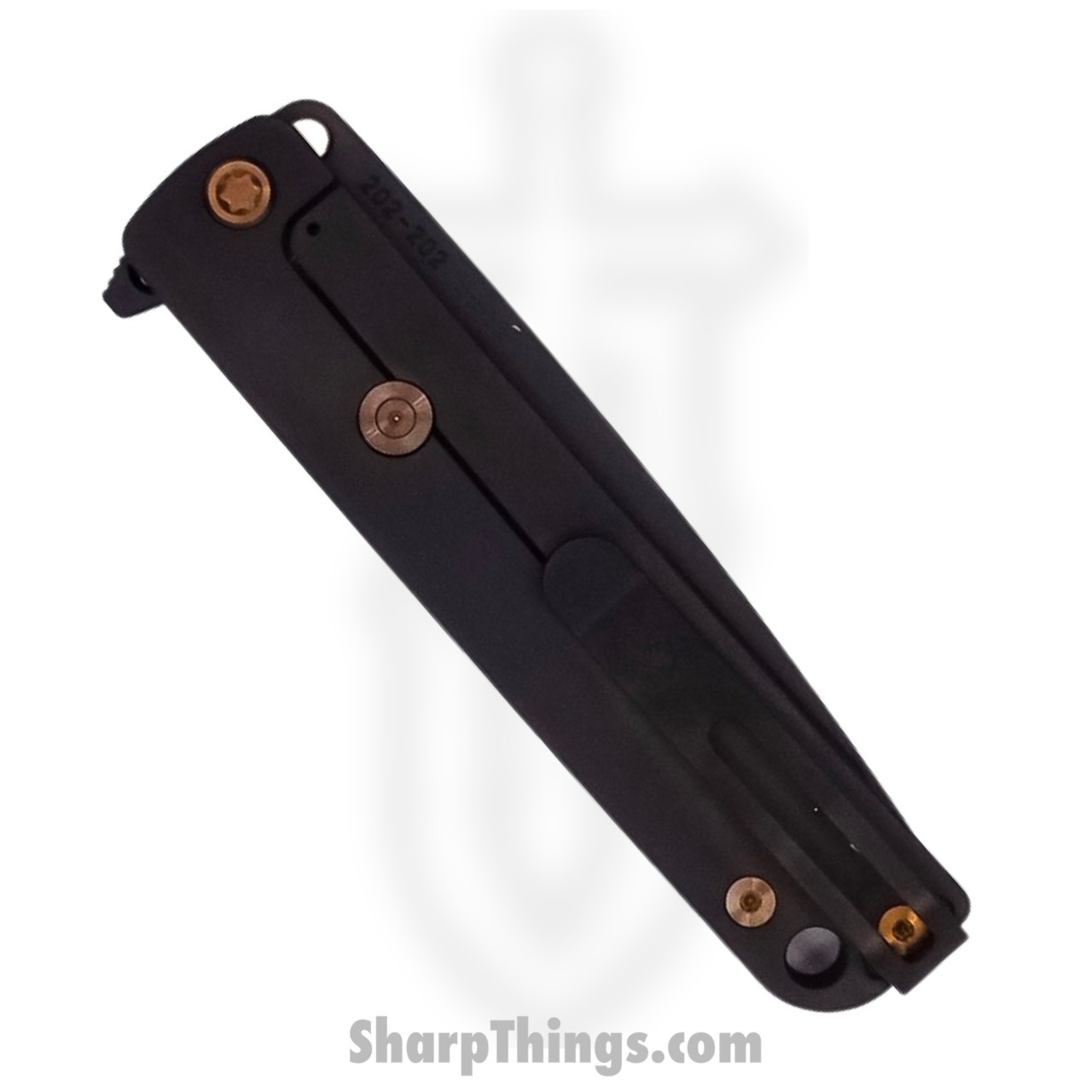 Medford Knife - MK212SPQ-46PV-T1CP-Q4 - M-48 Folding Knife - S35VN PVD - Yellow - Image 2