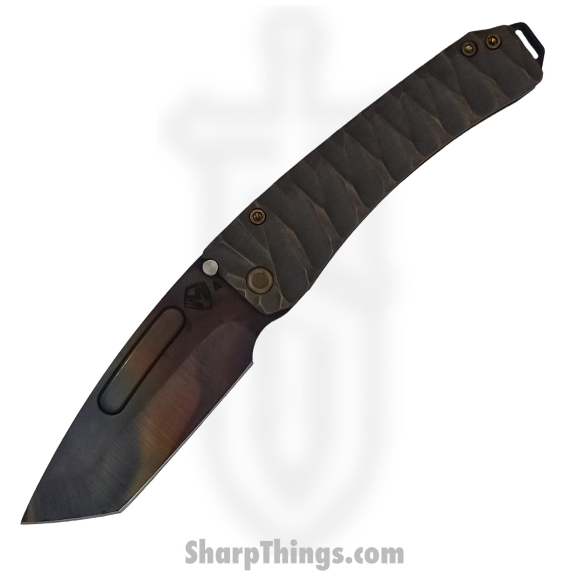 Medford Knife - MK0334VT-36A1-T1C1-BP - Midi Marauder Vulcan Tanto Folder - S45VN - Predator