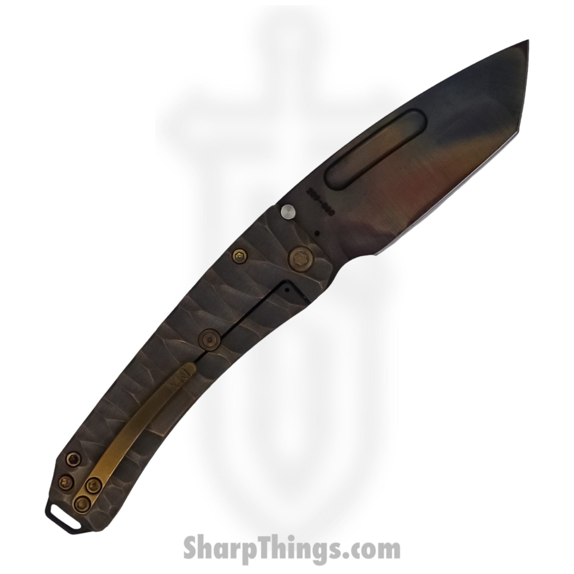 Medford Knife - MK0334VT-36A1-T1C1-BP - Midi Marauder Vulcan Tanto Folder - S45VN - Predator - Image 5