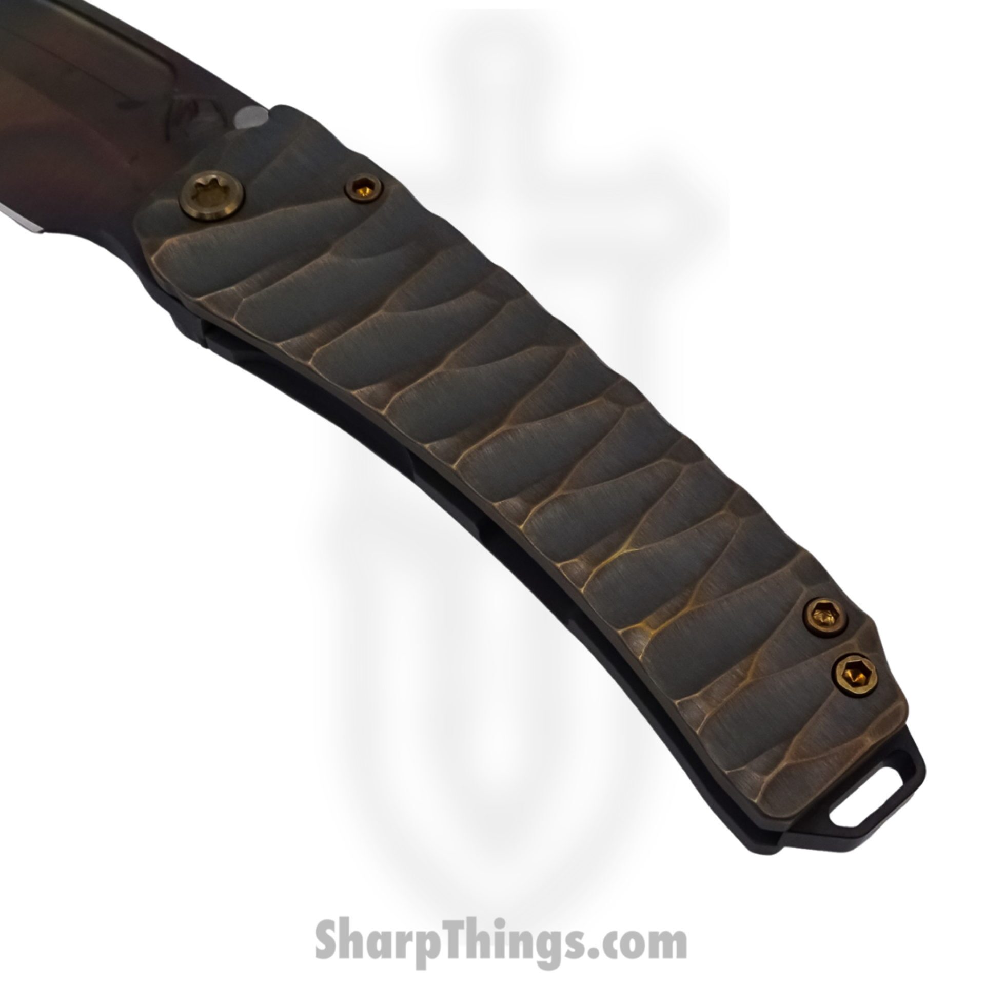 Medford Knife - MK0334VT-36A1-T1C1-BP - Midi Marauder Vulcan Tanto Folder - S45VN - Predator - Image 4