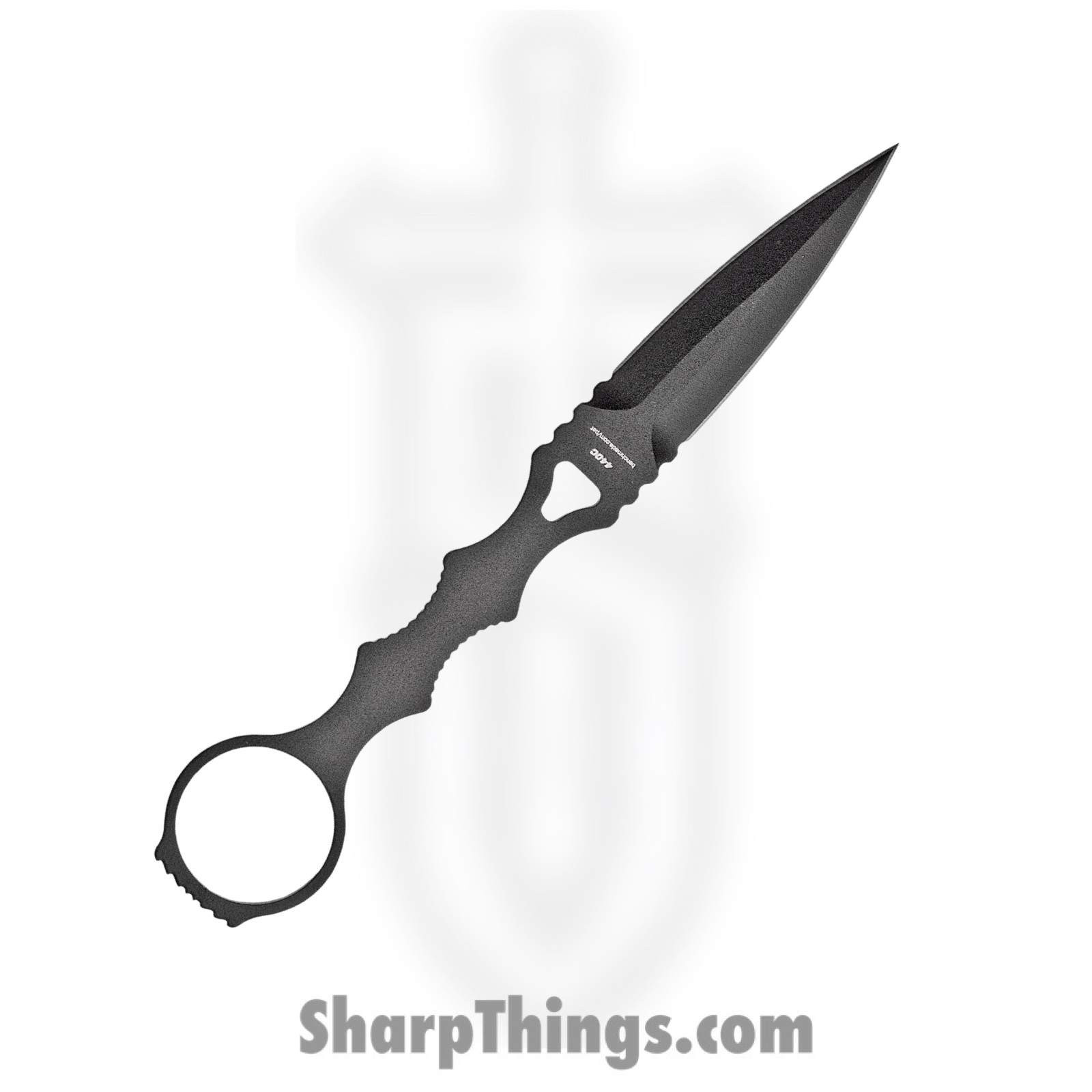 Benchmade - 176BKSN - SOCP Skeletonized - Fixed Blade Knife - 440C SS Coated Dagger - Skeletonized - Black - Image 2