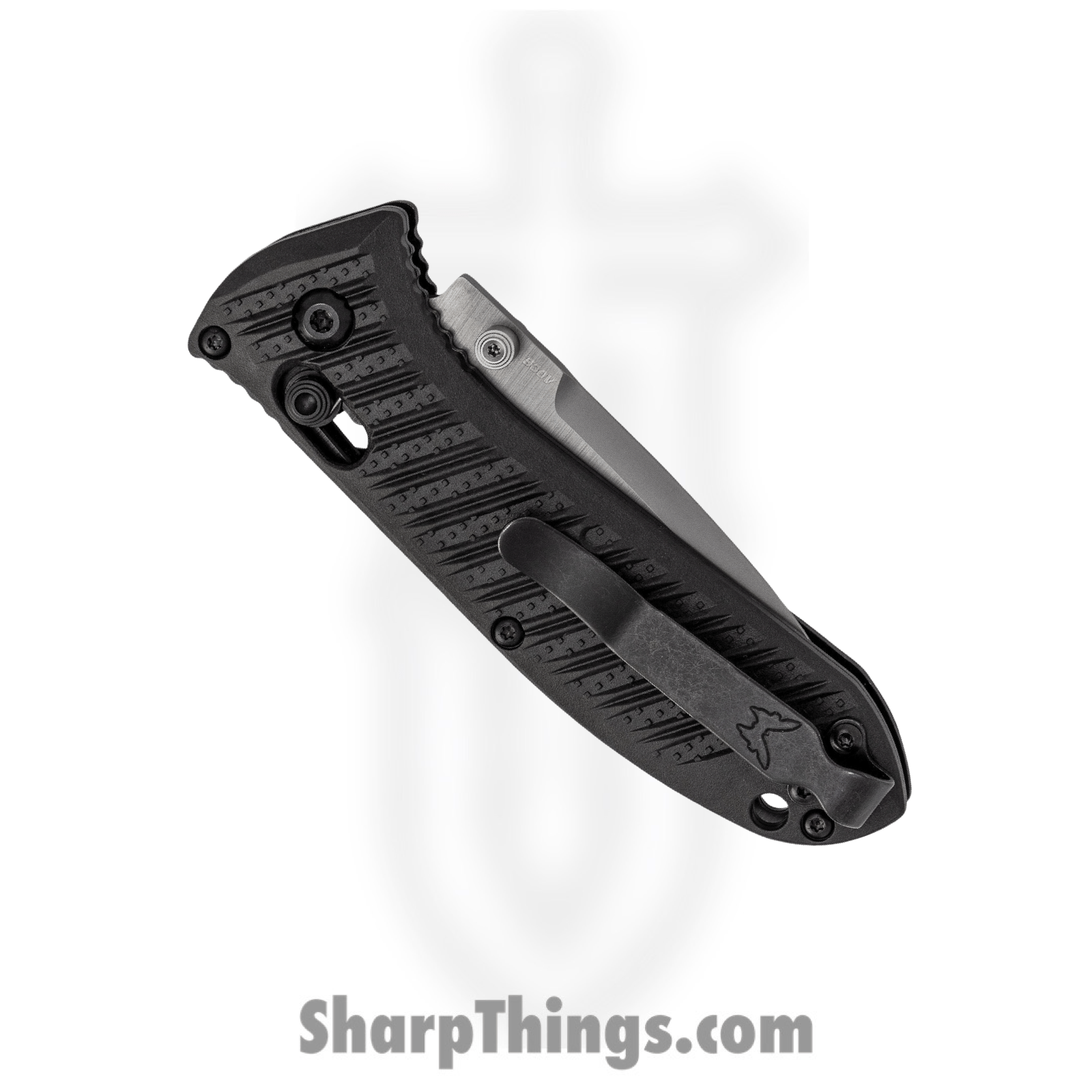 Benchmade - 575-1 - Mini Presidio II - Folding Knife - S30V Satin Drop Point - CF-Elite - Black - Image 3