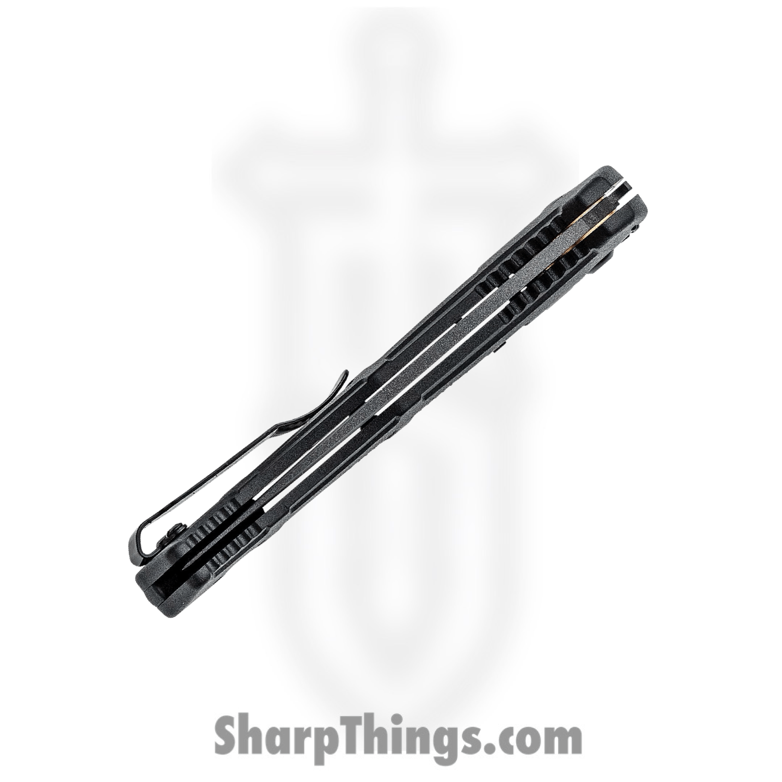 Benchmade - 9070SBK - Claymore - Automatic Knife - D2 Coated Drop Point P/S - Grivory - Black - Image 4